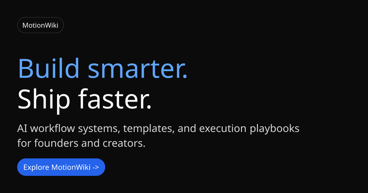 MotionWiki